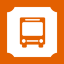 Bus Ticket Icon 64x64 png